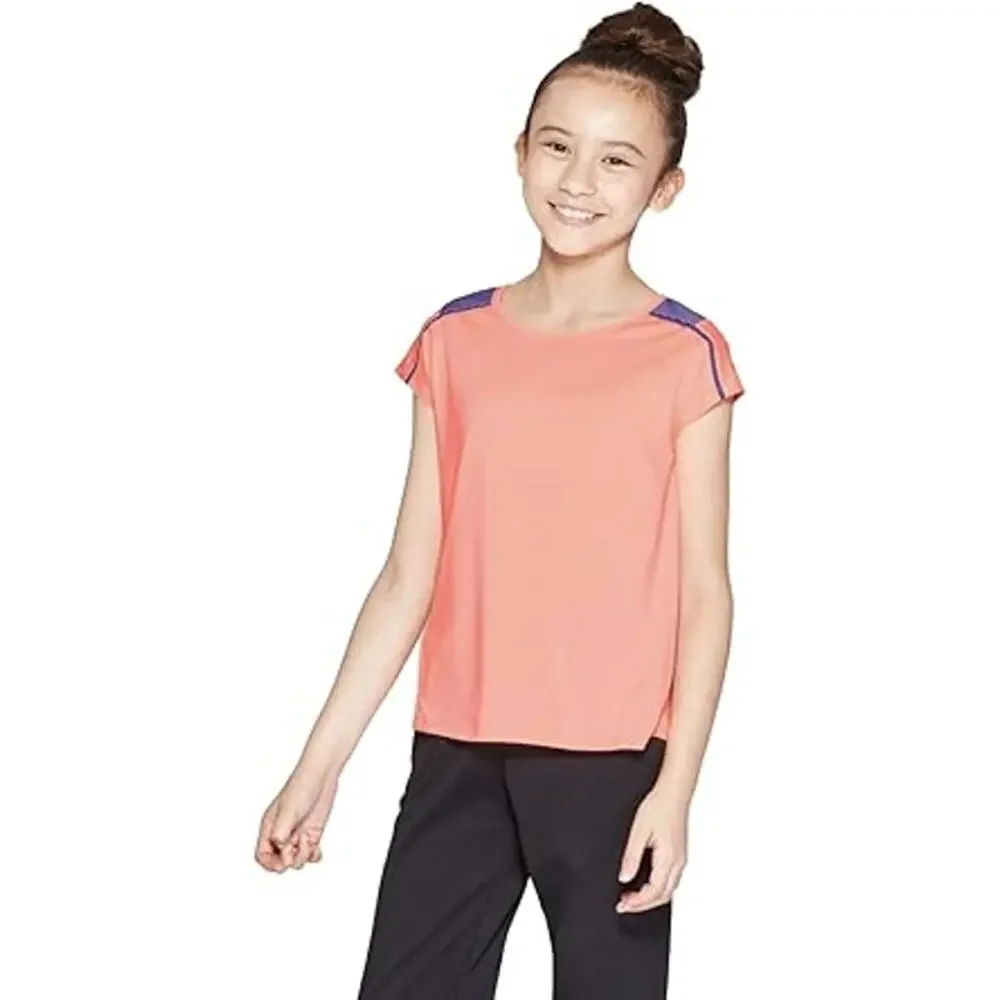 Champion Coral Purple Muscle Tee Medium 7/8